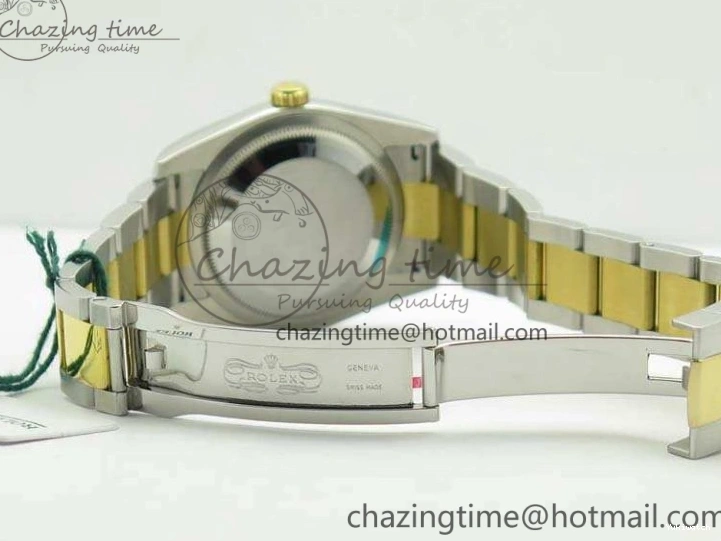 1:1 Diam 36mm SA3135 On YG SS Datejust V2 116234 Dial White Best Oyster DJF Com Bracelet Edition 0313